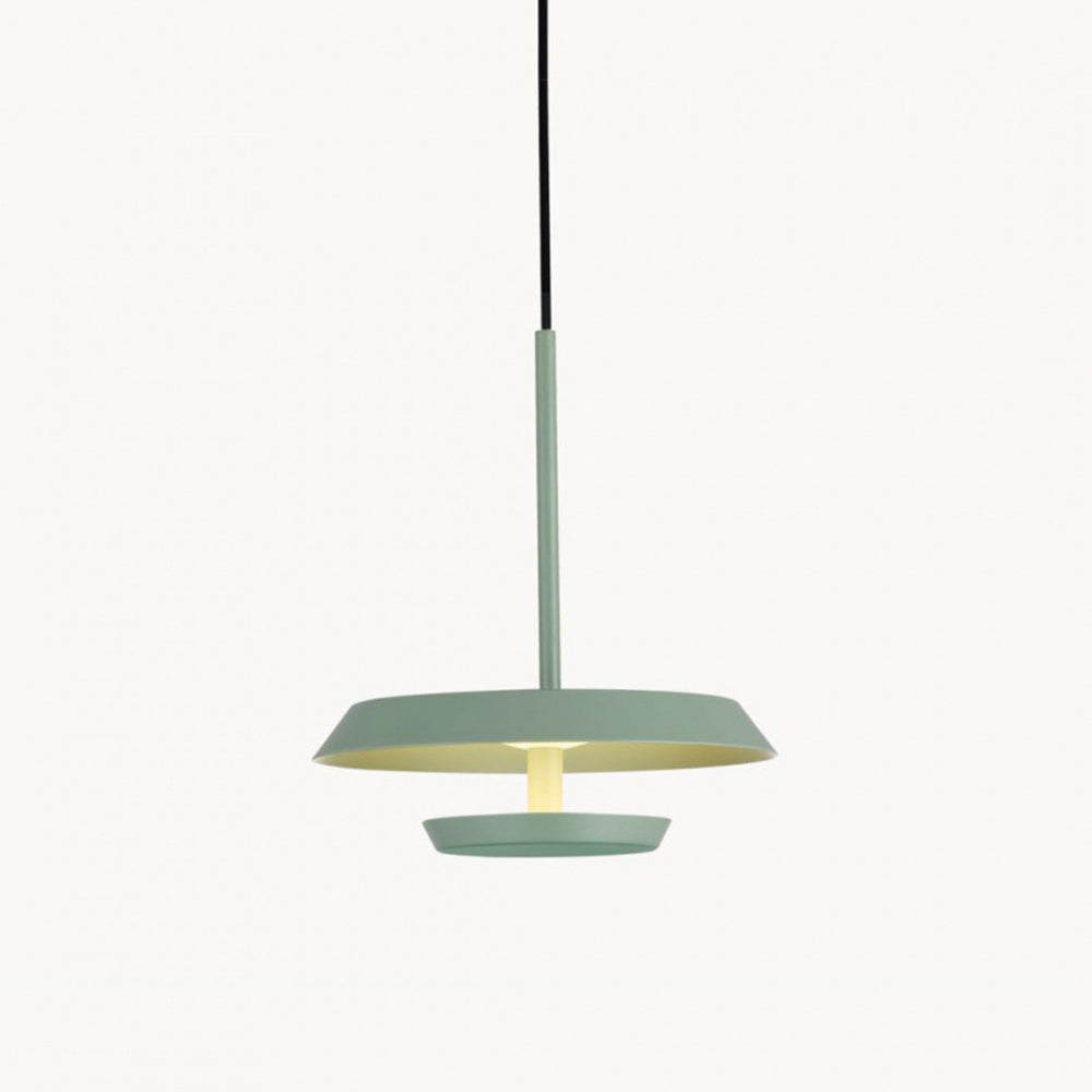 Modern LED Fixtures Round Plate Pendant Lights - Lumpaz