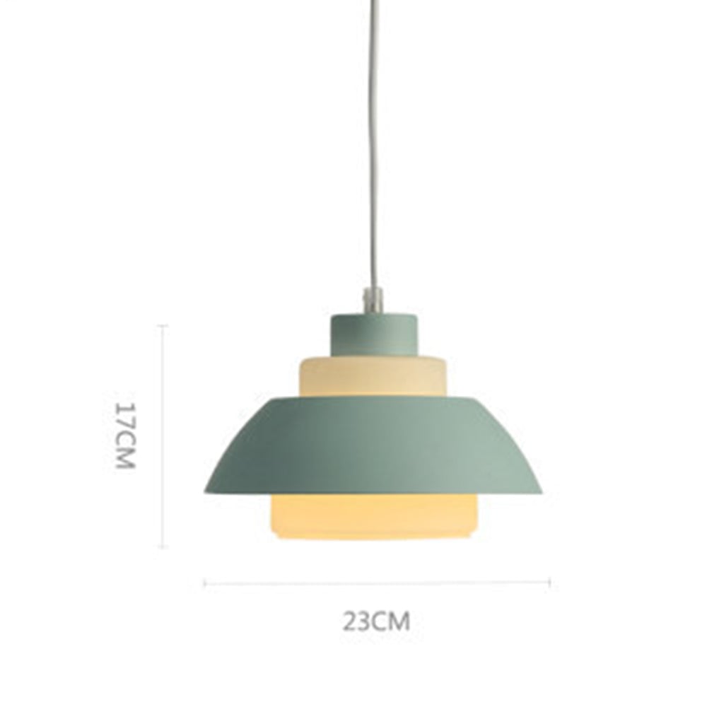 Minimalist Aluminum Pendant Light for Dining Room - Lumpaz