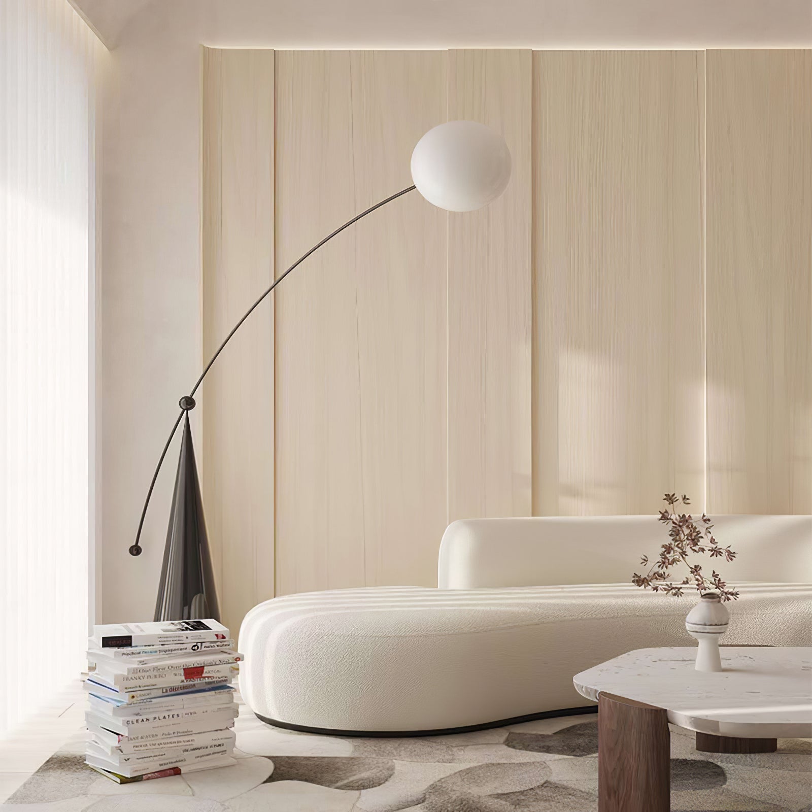 Minimalist Designer Iron Fishing Floor Lamp - Lumpaz