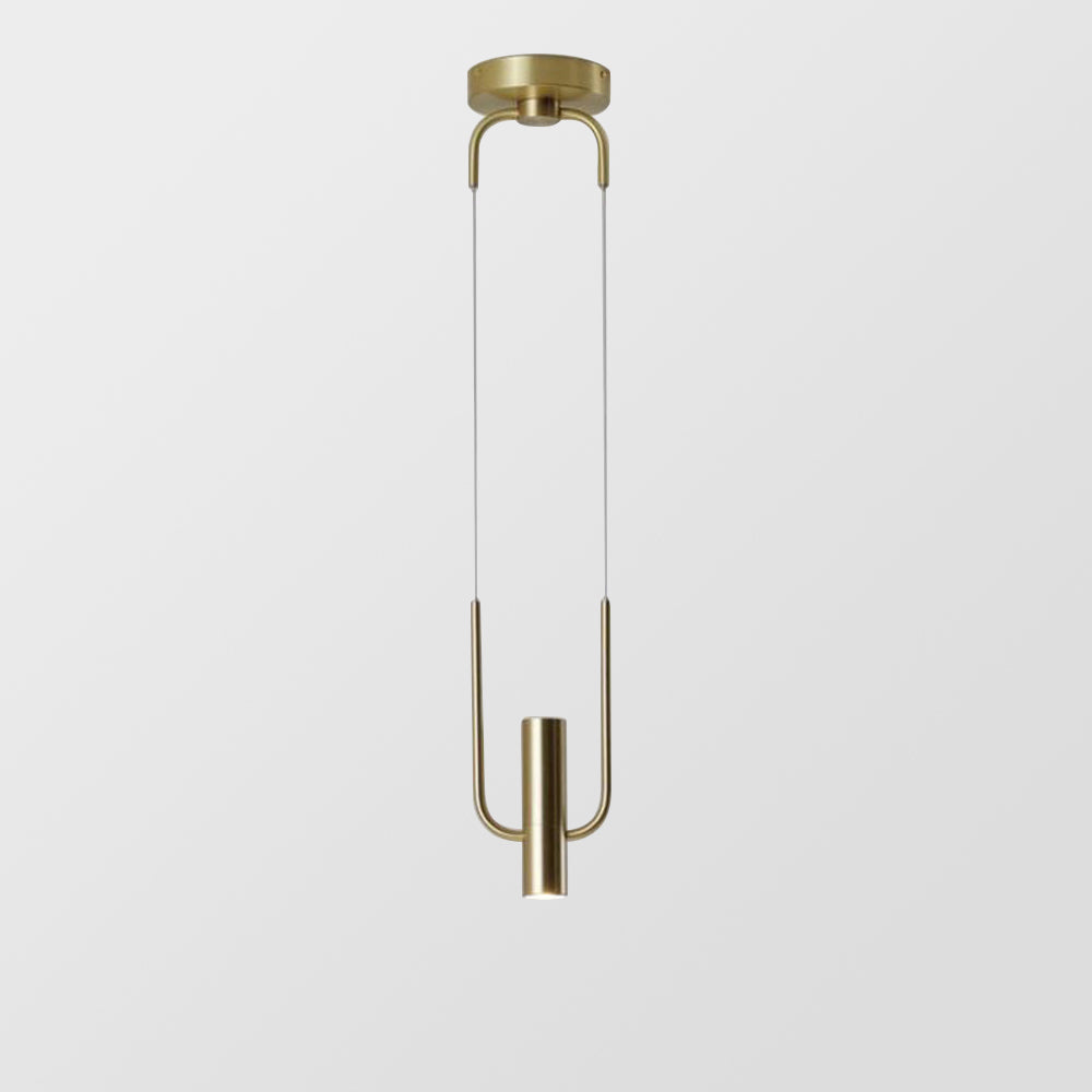 Nordic Metal Golden Pendant Light For Kitchen - Lumpaz
