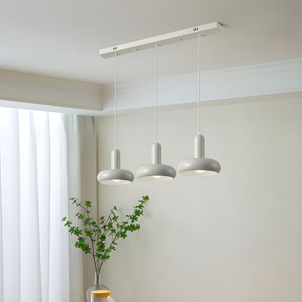 Bauhaus Puck Creamy Pendant Light - Lumpaz
