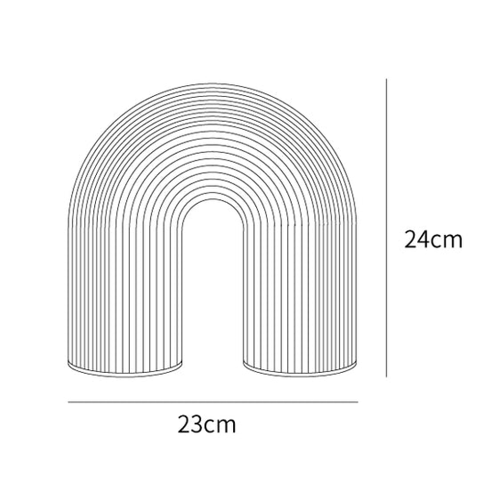 Unique Arch Metal Table Lamp - Lumpaz