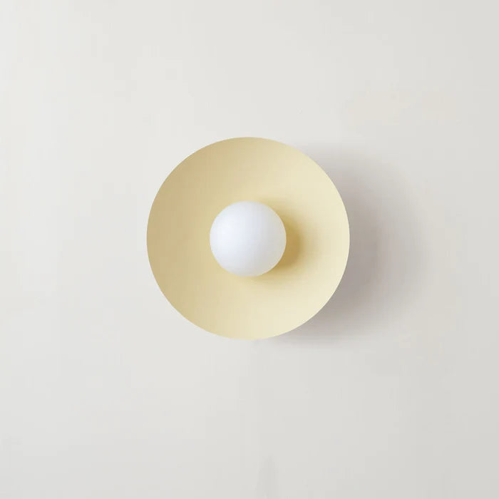 Simple Round Metal Flush Mount Ceiling Light For Kitchen - Lumpaz