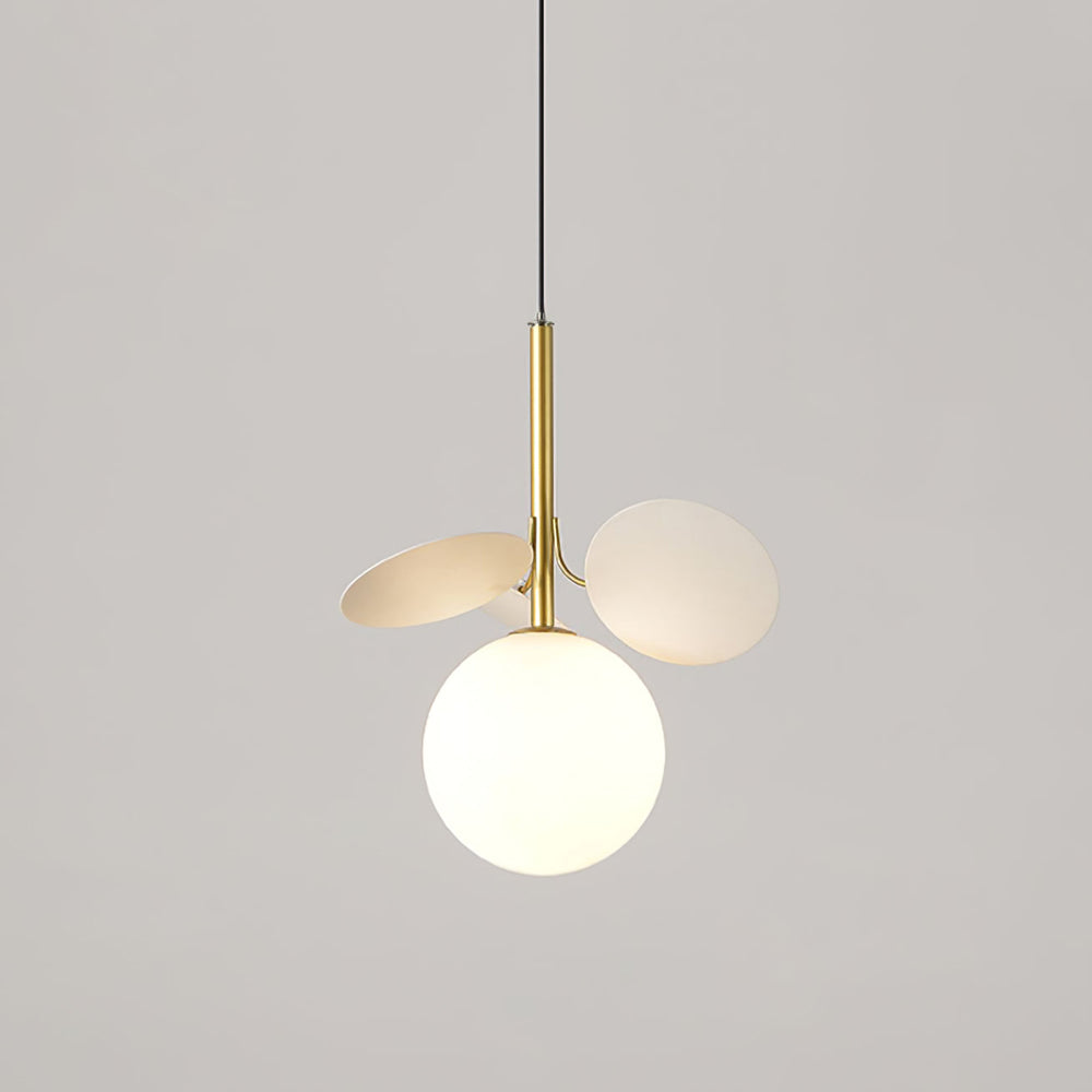 Glass Lampshade Chandelier Personality Art PVC Pendant Light - Lumpaz