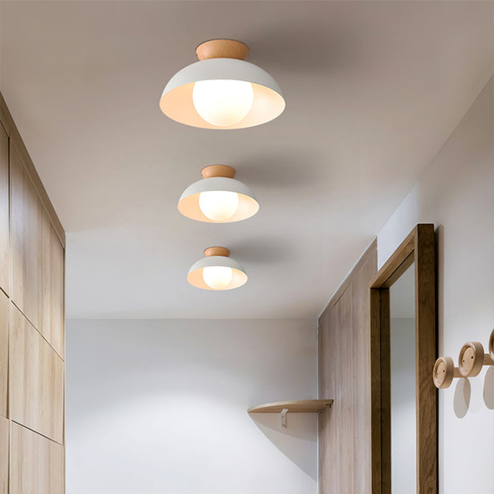 Minimalist Eco-friendly Metal Ceiling Light - Lumpaz