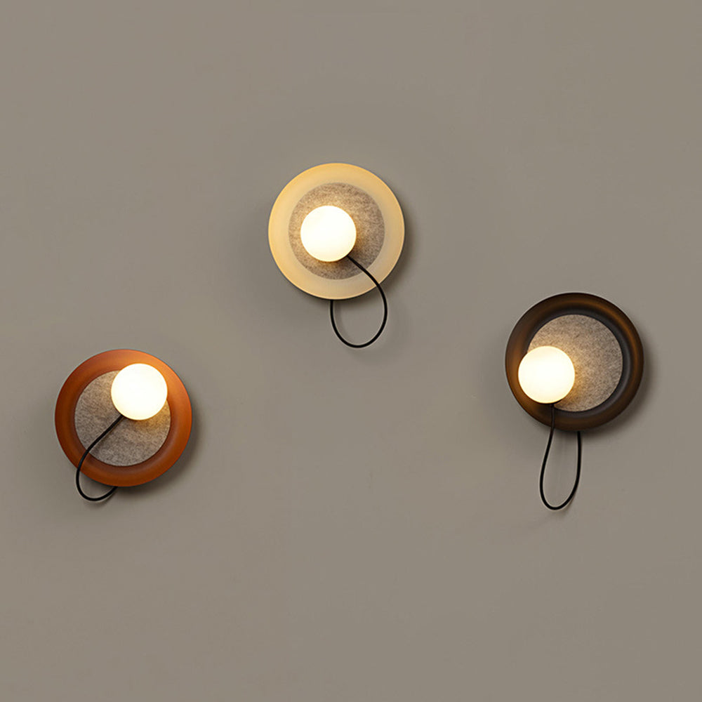 Modern Round Adjustable Wall Scones - Lumpaz