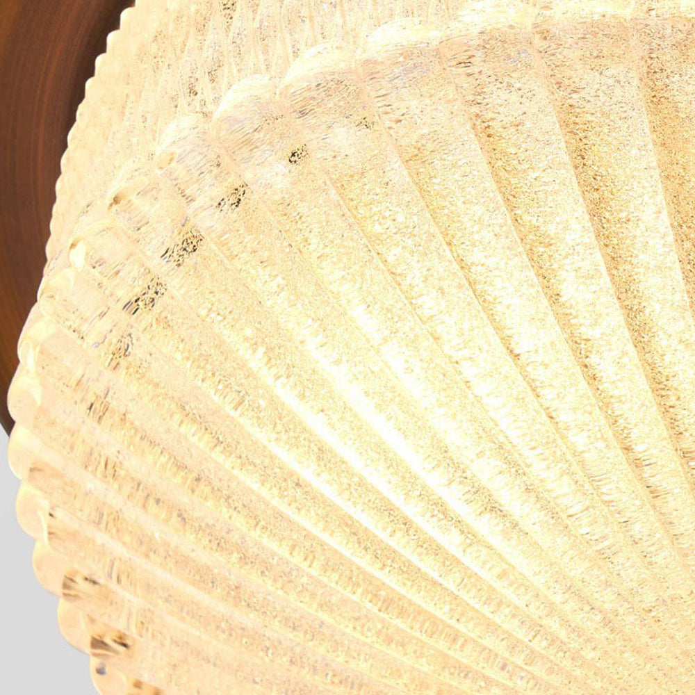 Retro Round Bedroom Ceiling Lamp - Lumpaz