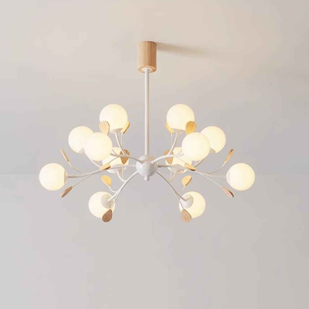 Modern Firefly Glass Chandelier - Lumpaz