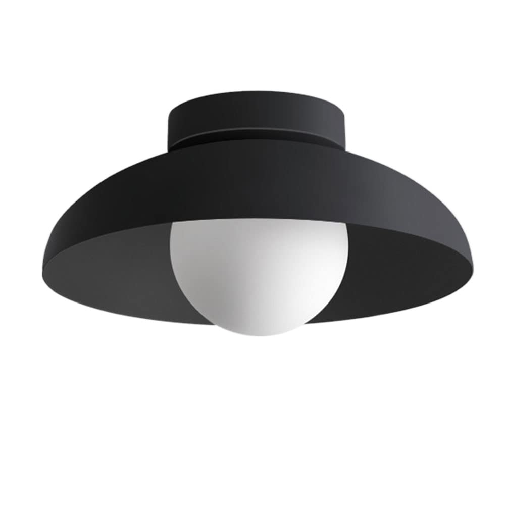 Contemporary Metal Semi Flush Ceiling Light for Hallway - Lumpaz