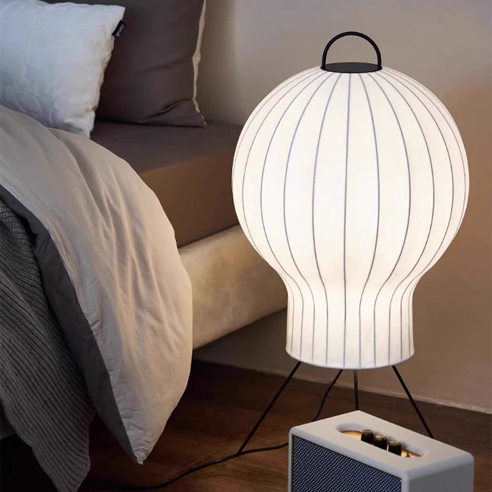 Wabi-sabi Silk Hot Air Balloon Floor Lamp - Lumpaz