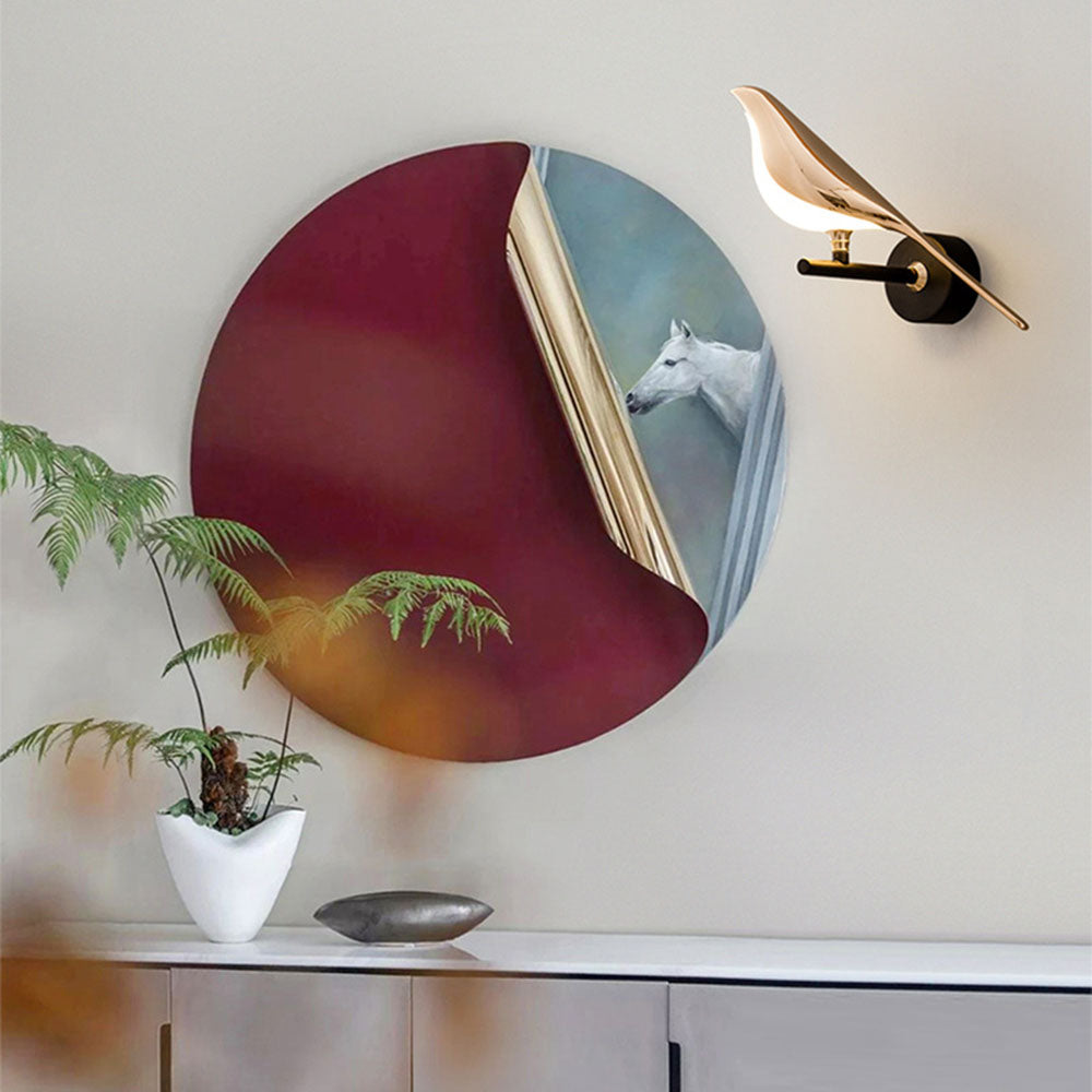 Modern Simple Art Design Bird Wall Lamp - Lumpaz