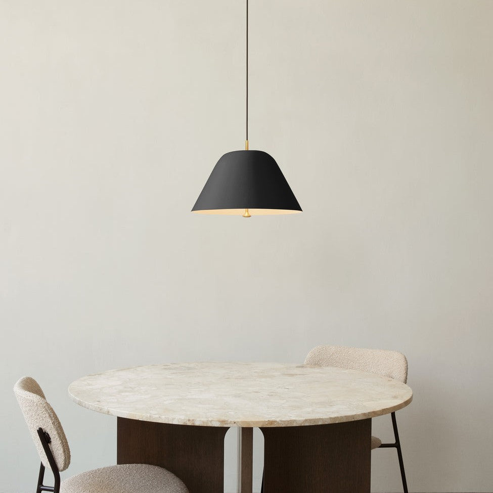 Modern Metal Living Room Cone Pendant Light - Lumpaz