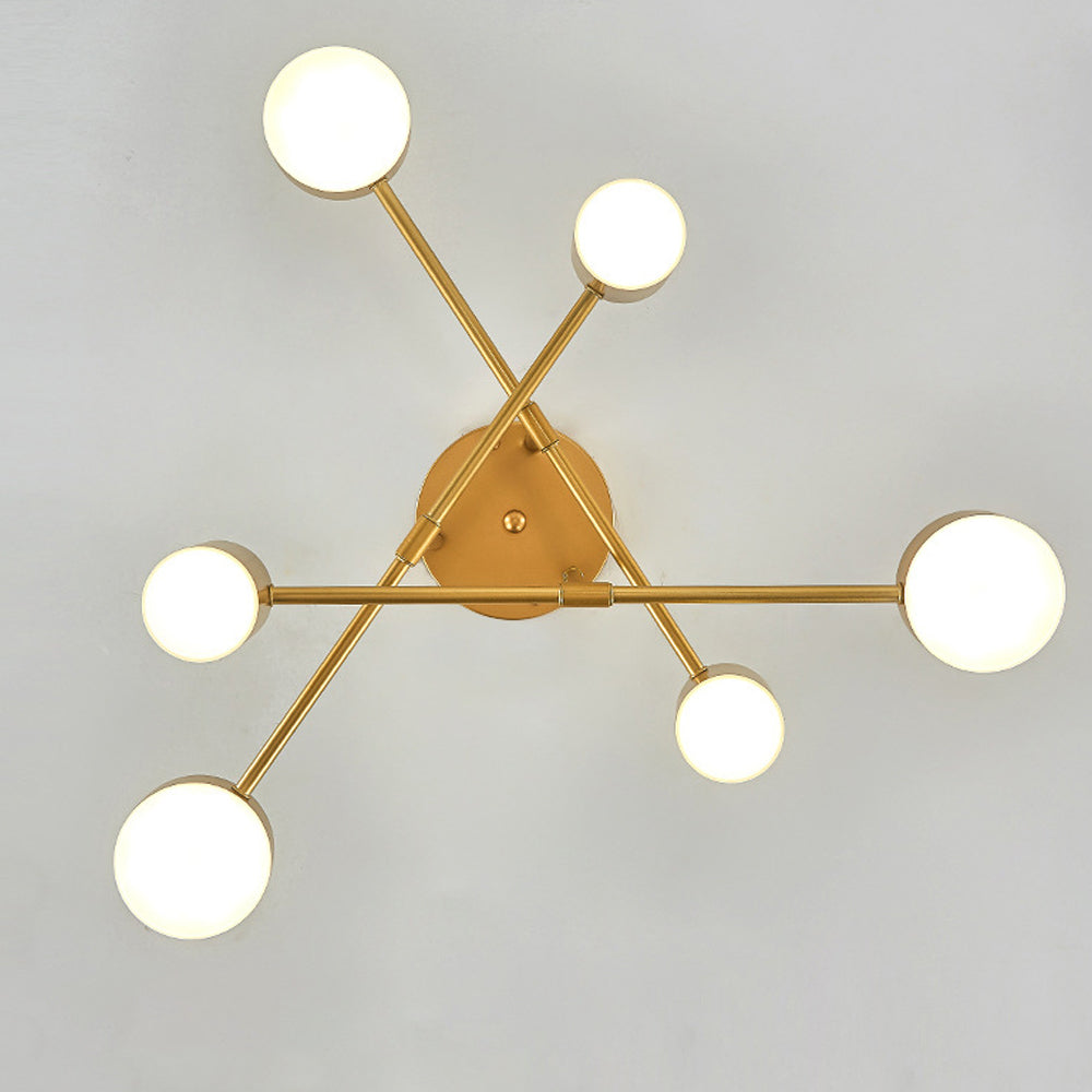 Metal Painted Finishes LED Ceiling Light Circle Design Flush Mount Lights - Lumpaz