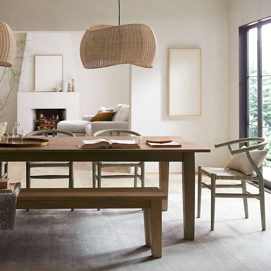 Natural Wicker Hanging Light Rattan Pendant Lampshade - Lumpaz