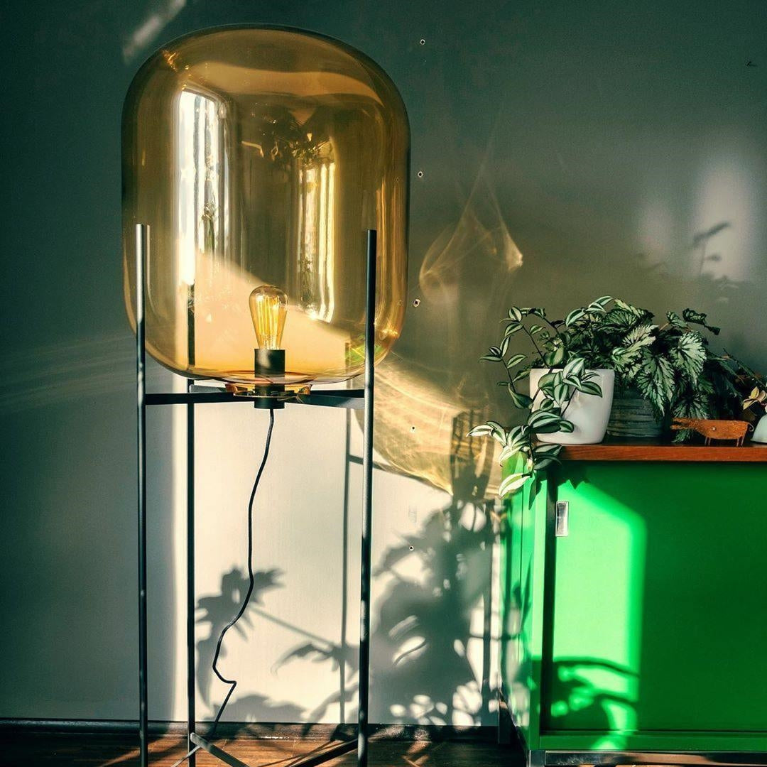 Postmodern Designer Glass Floor Lamp - Lumpaz