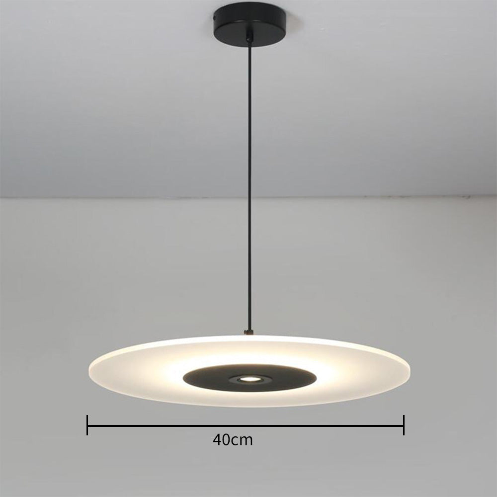 Nordic LED Flat Pendant Light For Dining Room - Lumpaz
