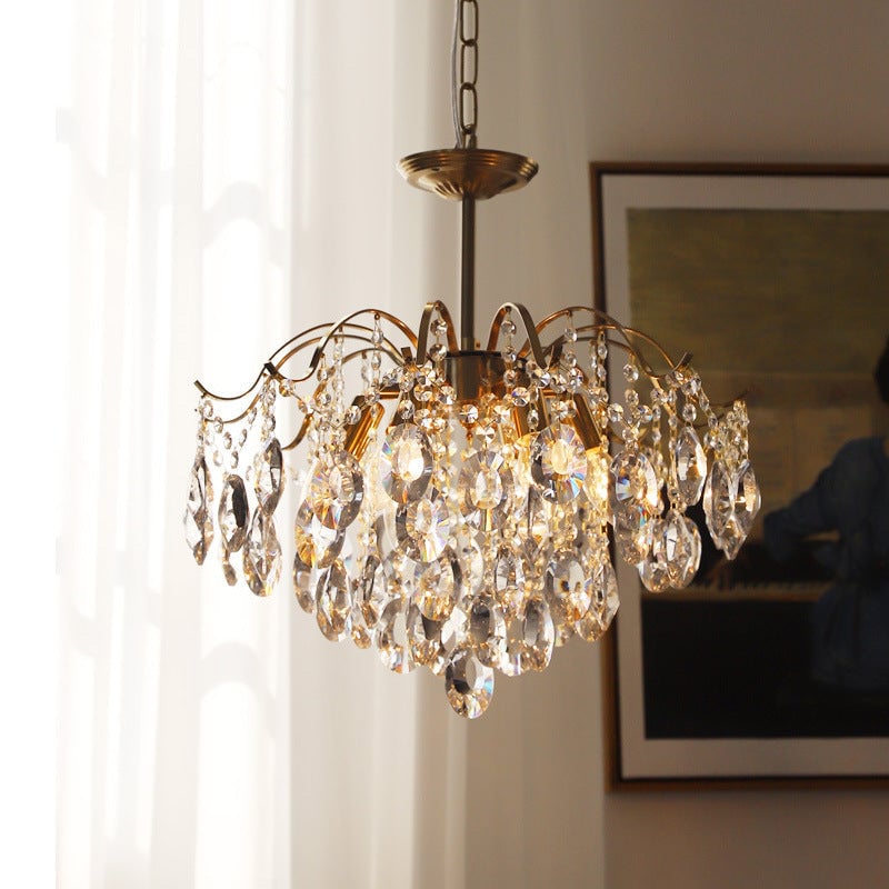 French Light luxury Romantic Crystal Chandelier - Lumpaz