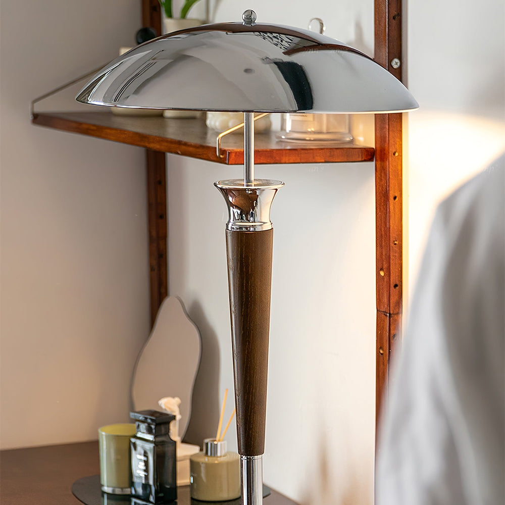 Creative Chrome Lampshade Floor Lamp - Lumpaz