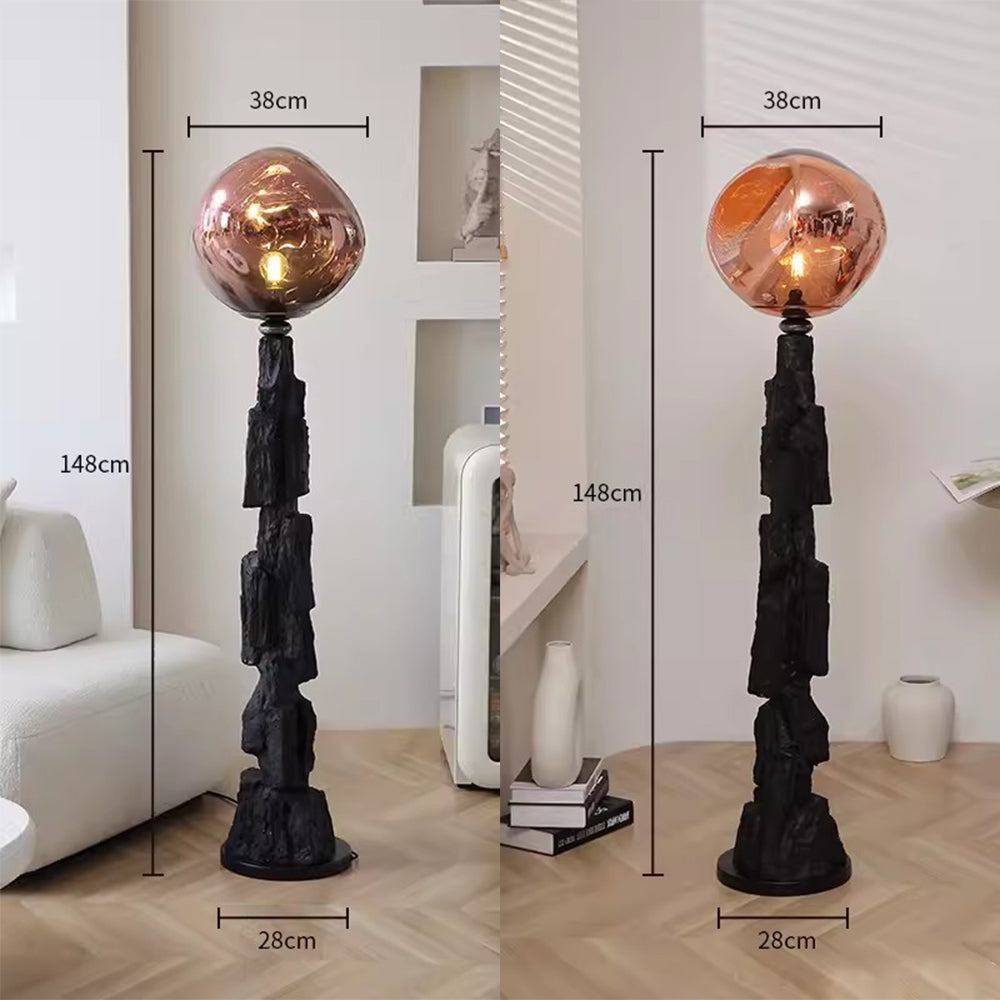 Luxury Living Room Lava Floor Lamp - Lumpaz