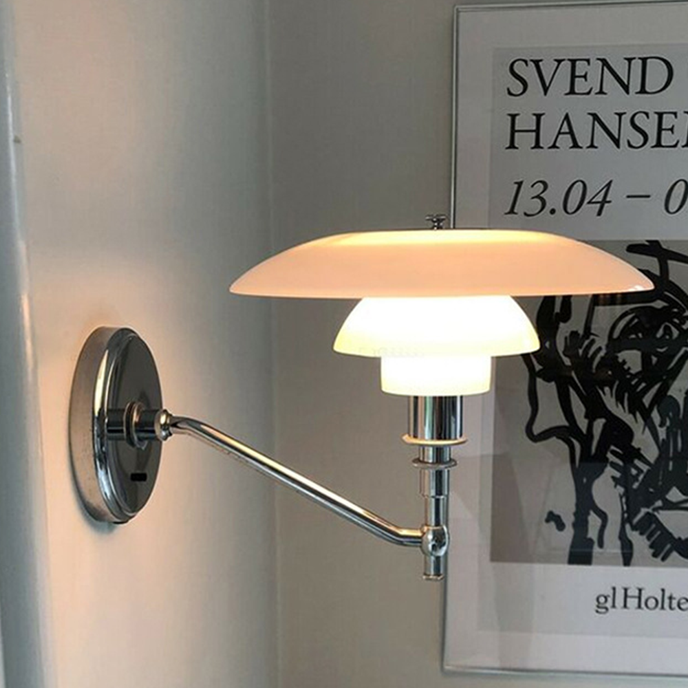 Nordic Modern Simple Wall Light White Wall Lamp - Lumpaz