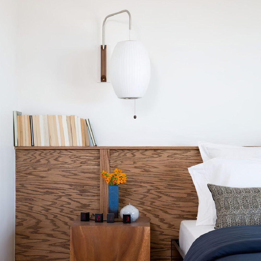 Wabi-sabi Silk Wall Lamp - Lumpaz