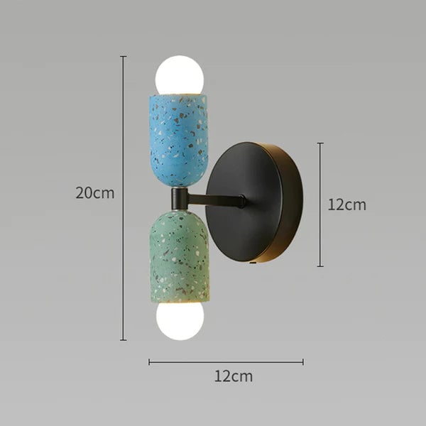 Double Head Creative Home Wall Lamp - Lumpaz