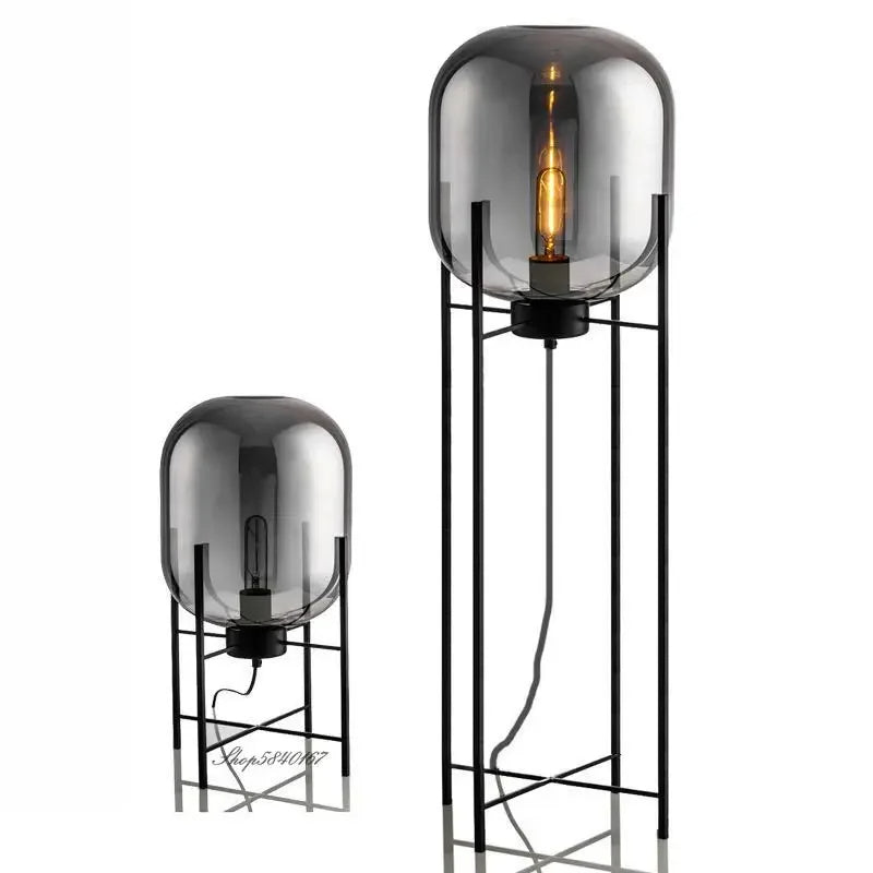 Postmodern Designer Glass Floor Lamp - Lumpaz