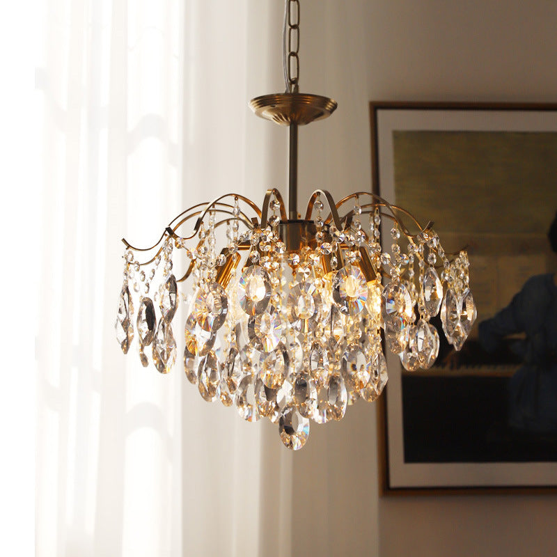 French Light luxury Romantic Crystal Chandelier - Lumpaz