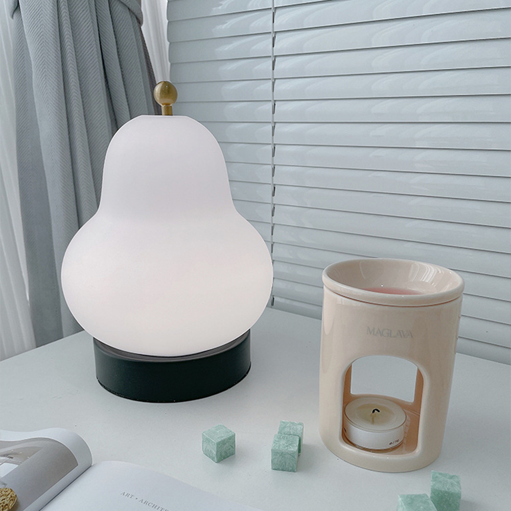 French Cream Pear Touch Portable Table Light - Lumpaz