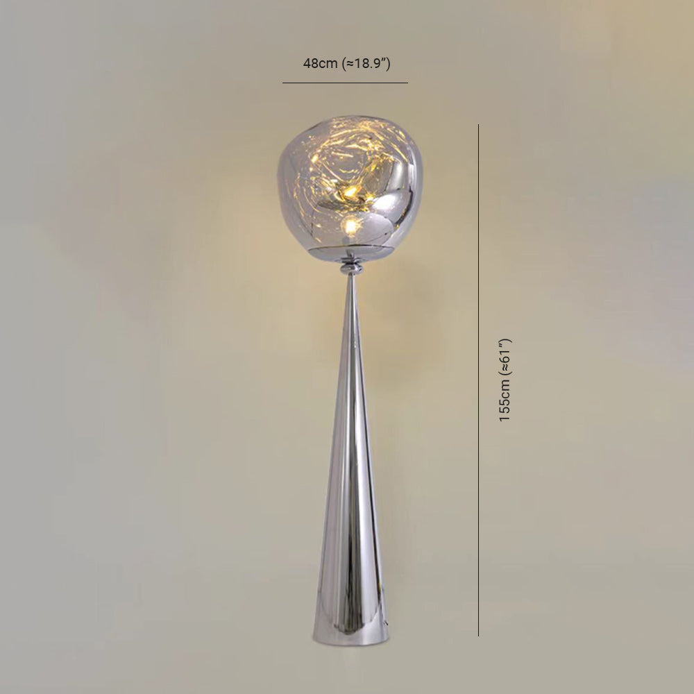 Modern Tall Lava Standing Lamp - Lumpaz