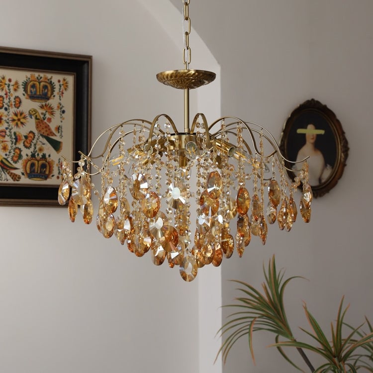 French Light luxury Romantic Crystal Chandelier - Lumpaz