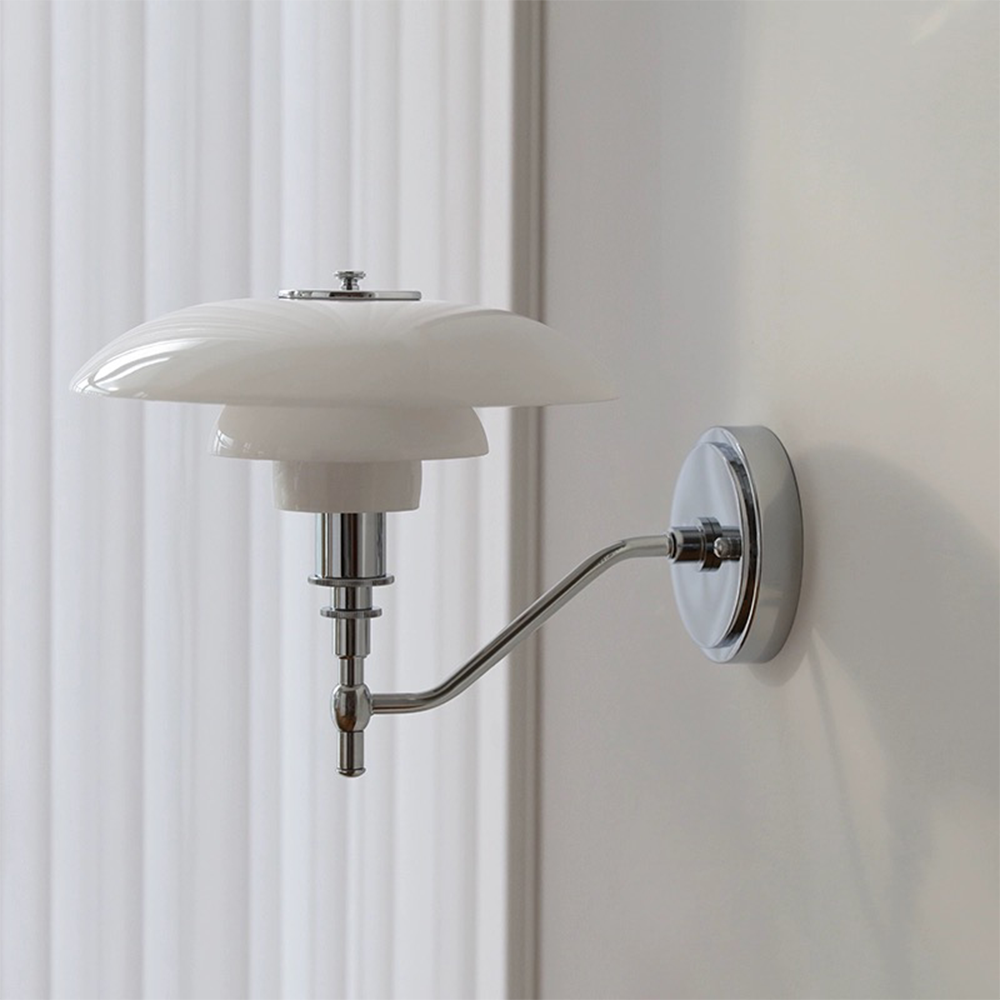 Nordic Modern Simple Wall Light White Wall Lamp - Lumpaz