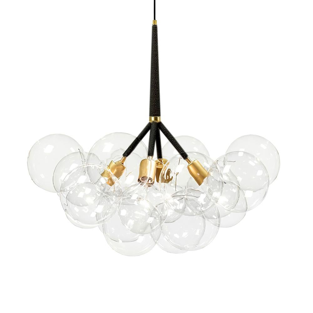 Large Glass Bubble Chandelier for Living Room - Lumpaz