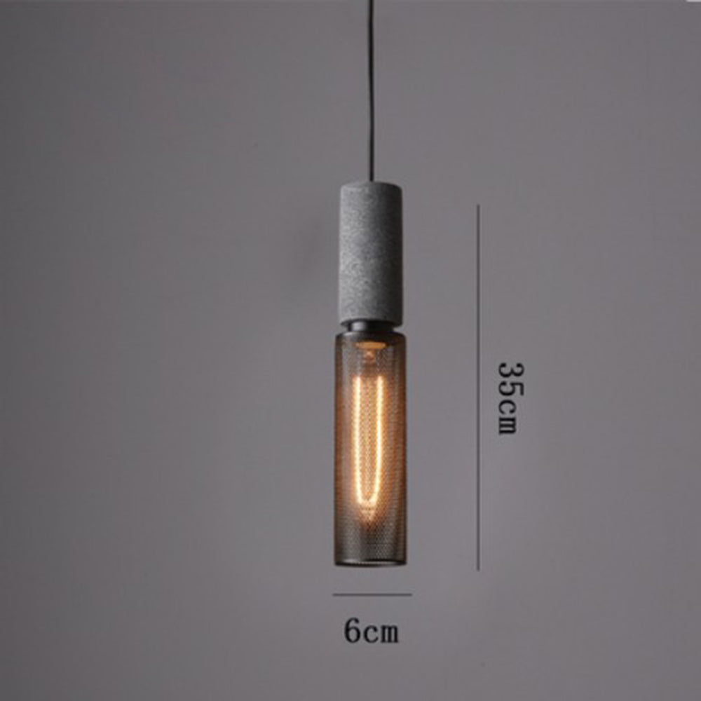 Modern Iron Grey Hanging Light Pendant Lampshade - Lumpaz