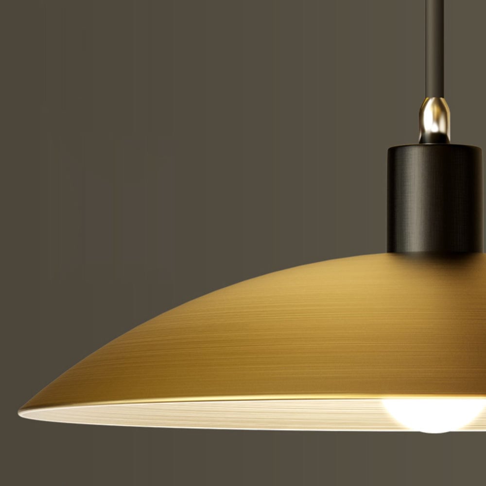 Antique Brass Pendant Lamp Living Room Chandelier for Dining Table - Lumpaz