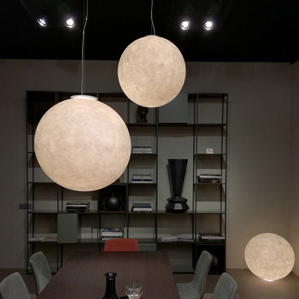 Creative Moon Pendant Light Ball Floor Lamp - Lumpaz