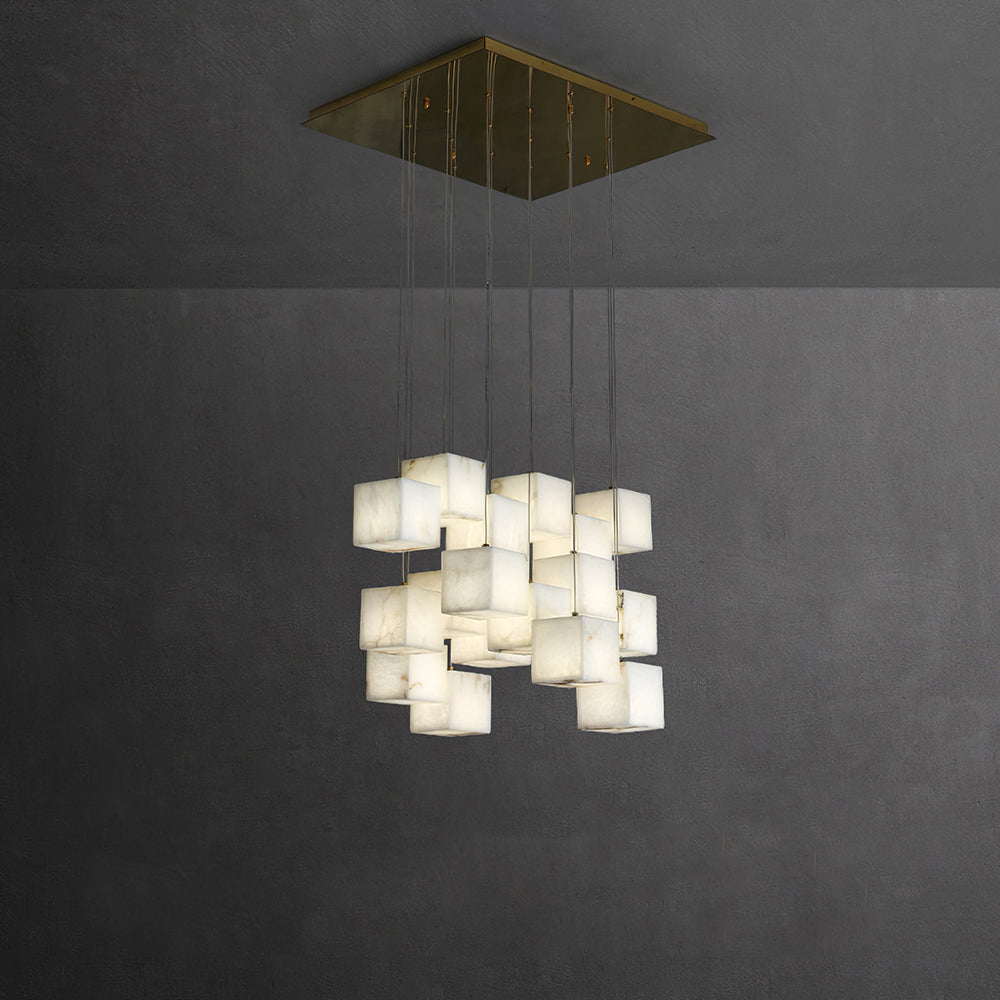 Modern Artistic Geometric Shape Elegant Hanging Light Fixture - Lumpaz