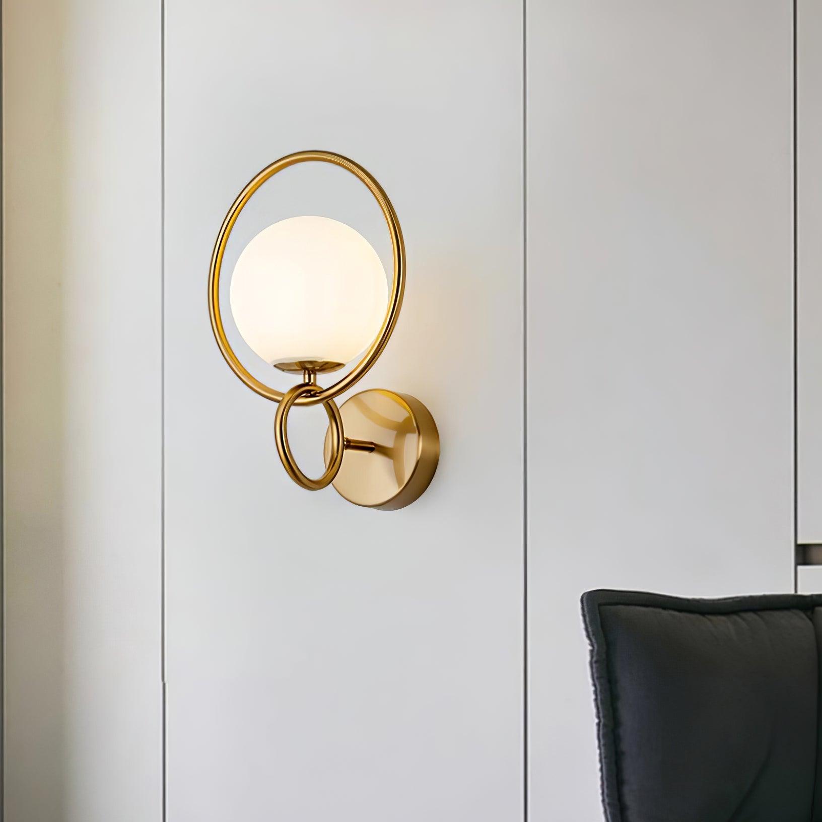 Circle Global Wall Lamp - Lumpaz