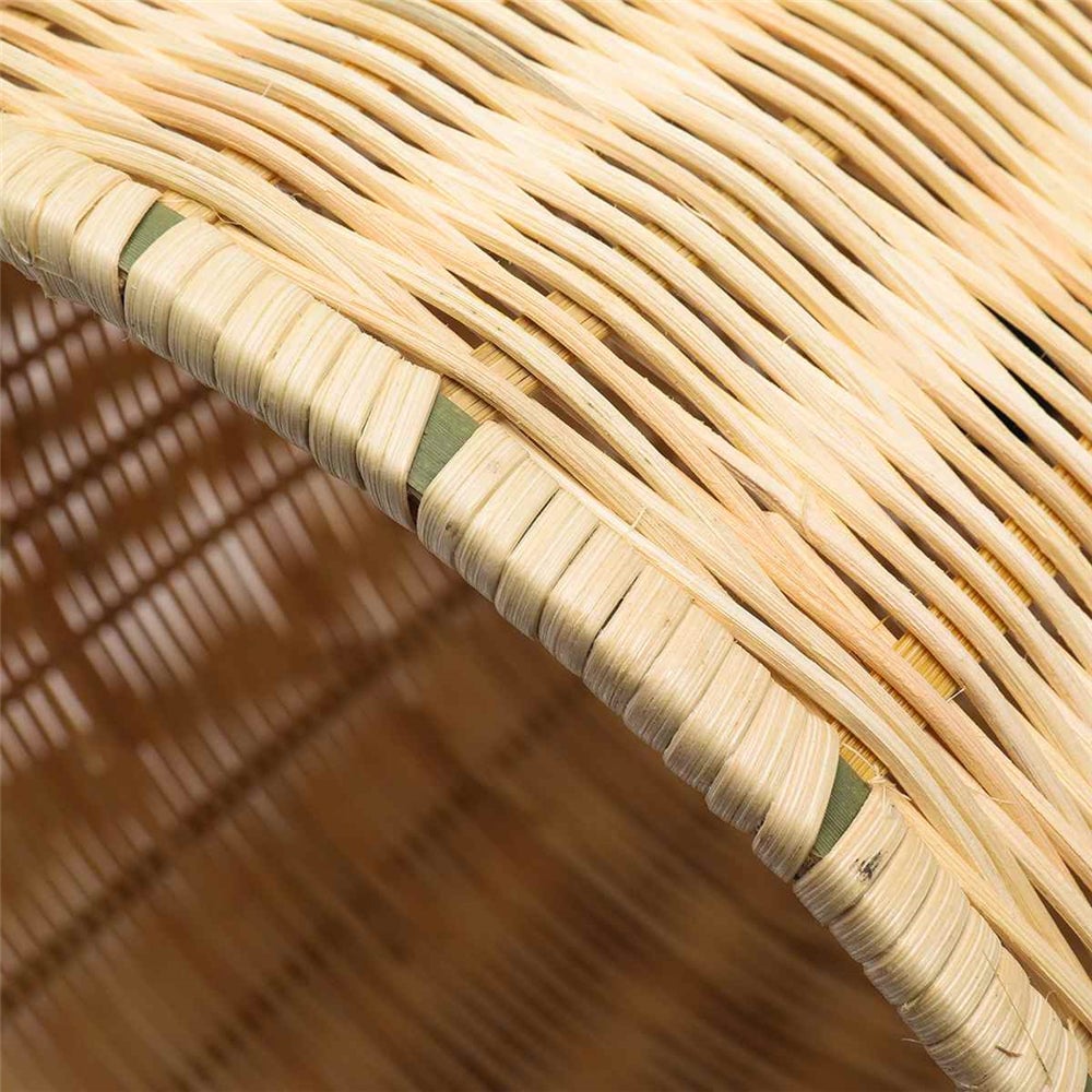 Bamboo Rattan Basket Pendant Light For Kitchen - Lumpaz