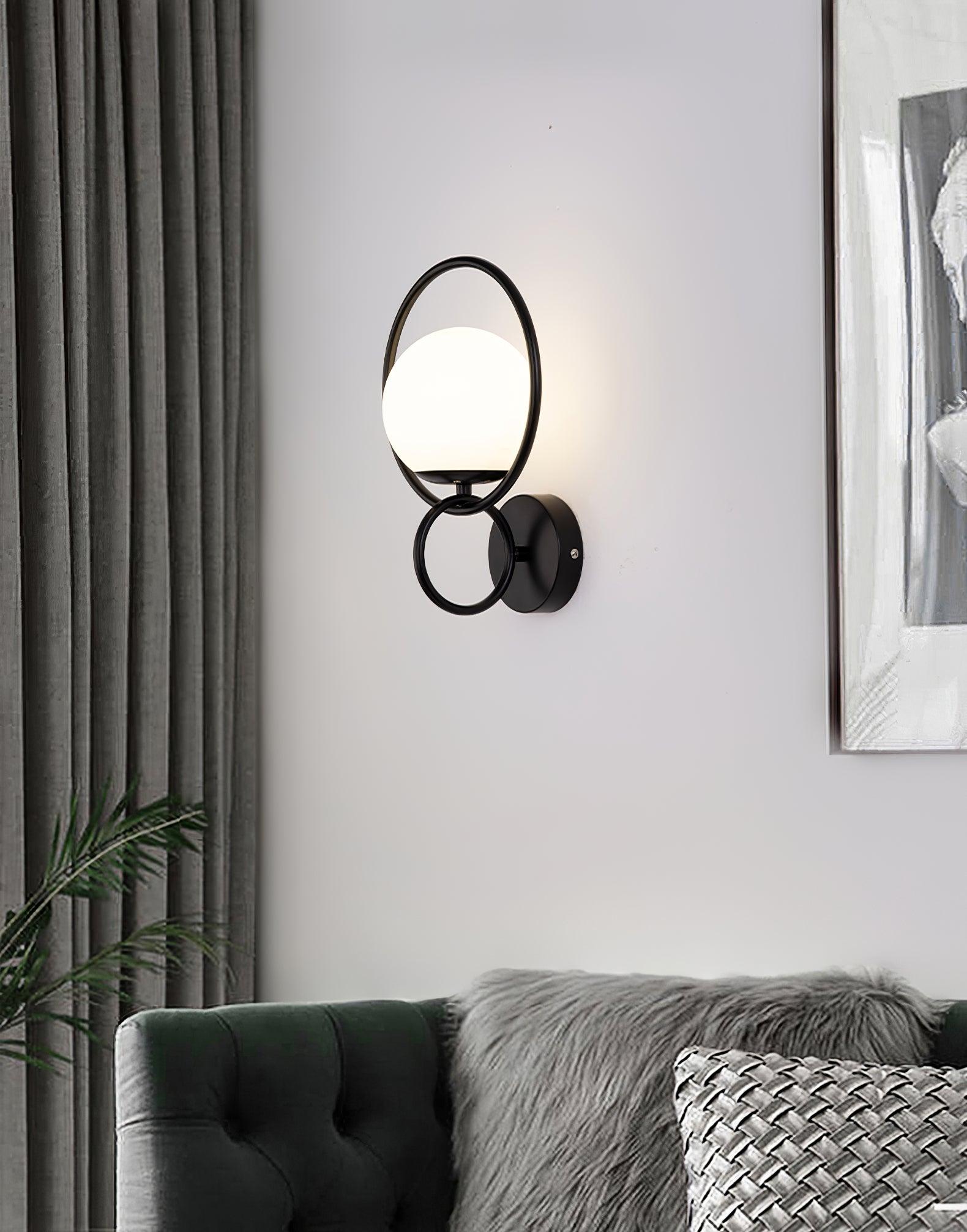 Fort Halo Gold Wall Light - Lumpaz