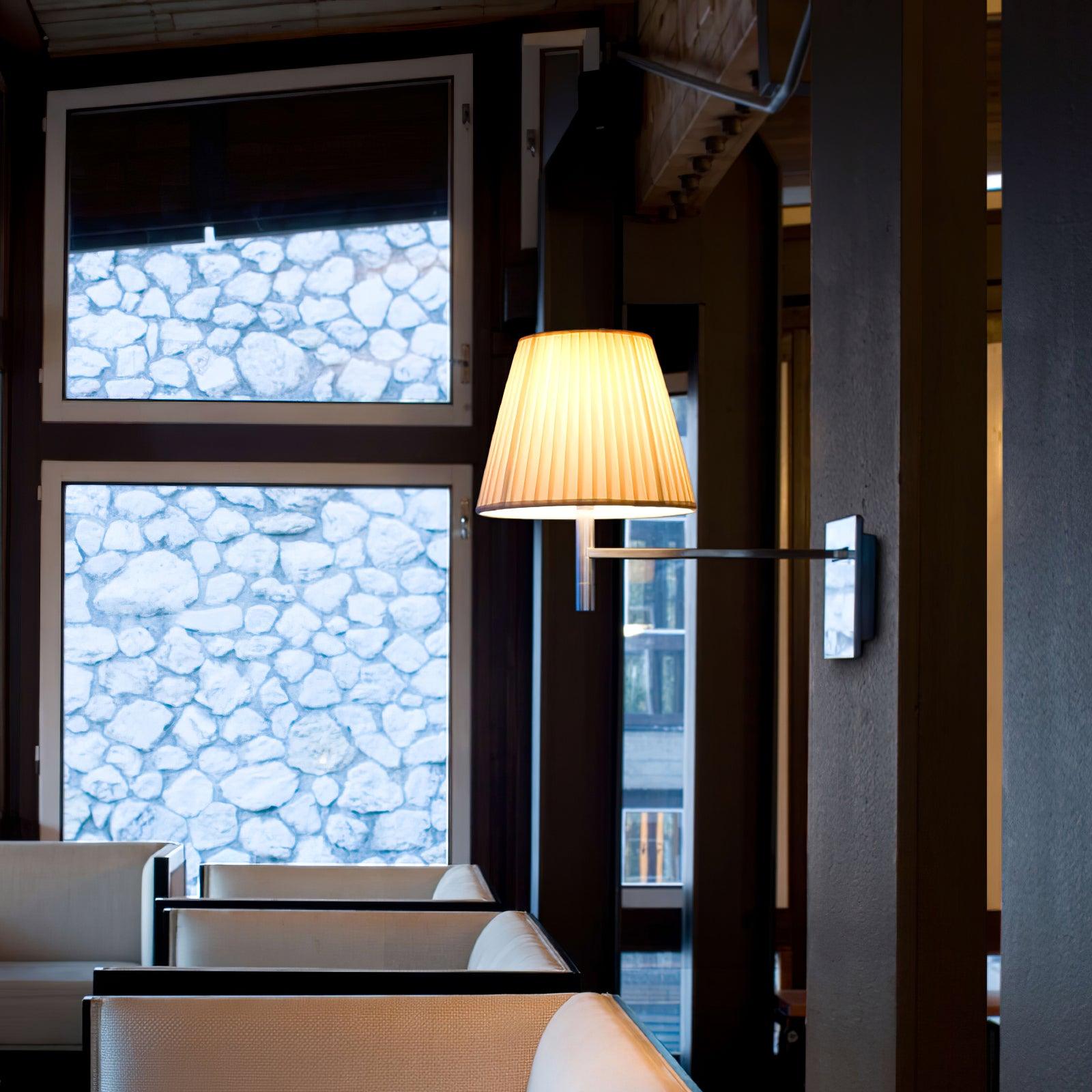 Chrome Prism Wall Lamp - Lumpaz
