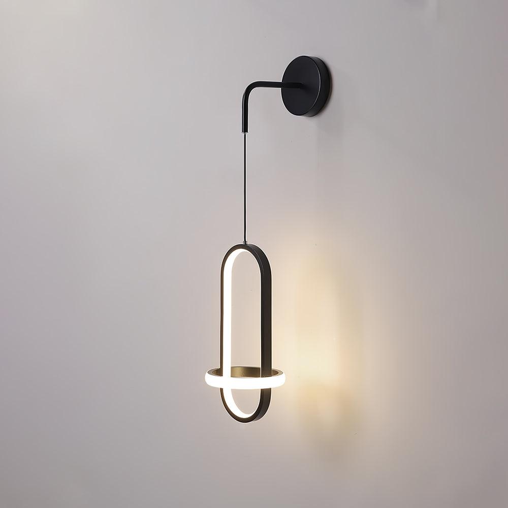 Oval Brass Wall Light - Lumpaz