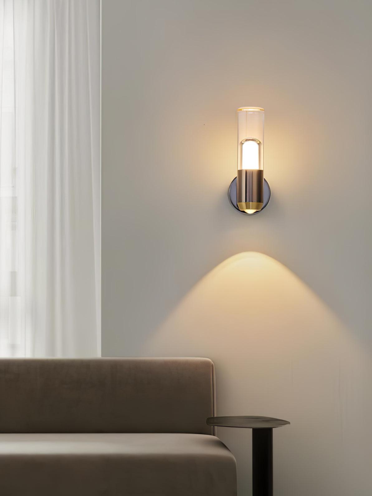 Cylindrical Modern Wall Light - Lumpaz