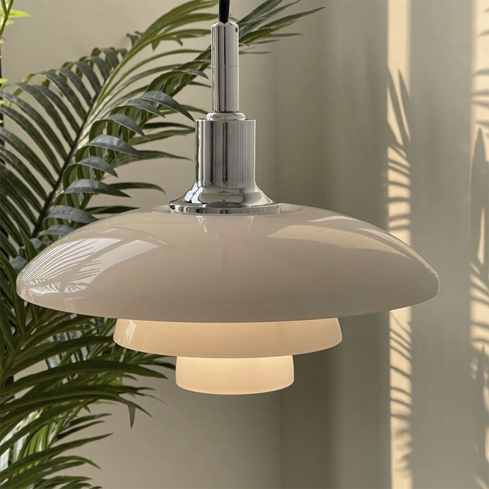 Medieval Nordic Simple Bauhaus Glass Pendant Light - Lumpaz