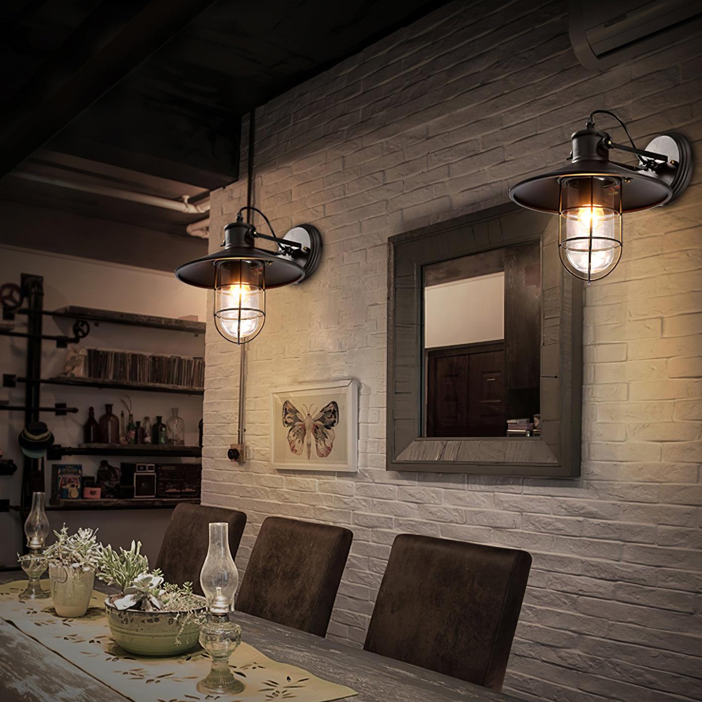 Harbour Industrial Wall Light - Lumpaz