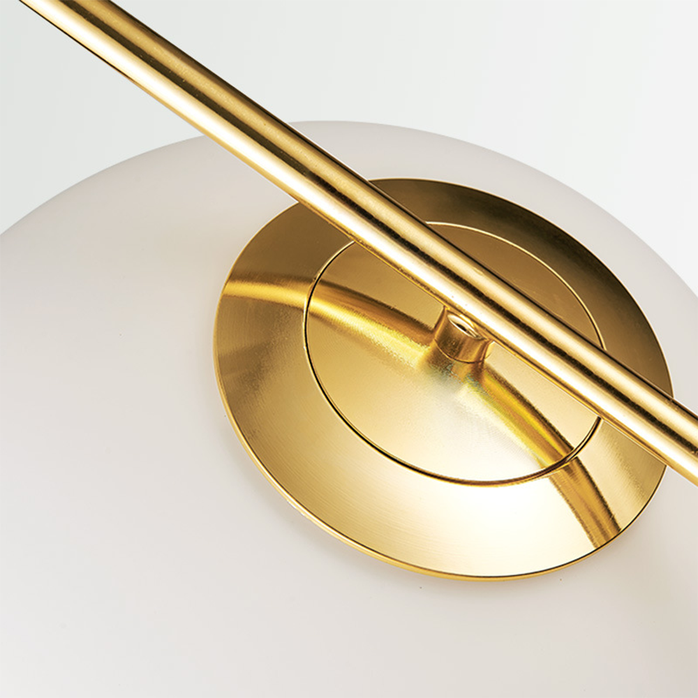 Simple IC Lights Milk Glass Pendant Light - Lumpaz