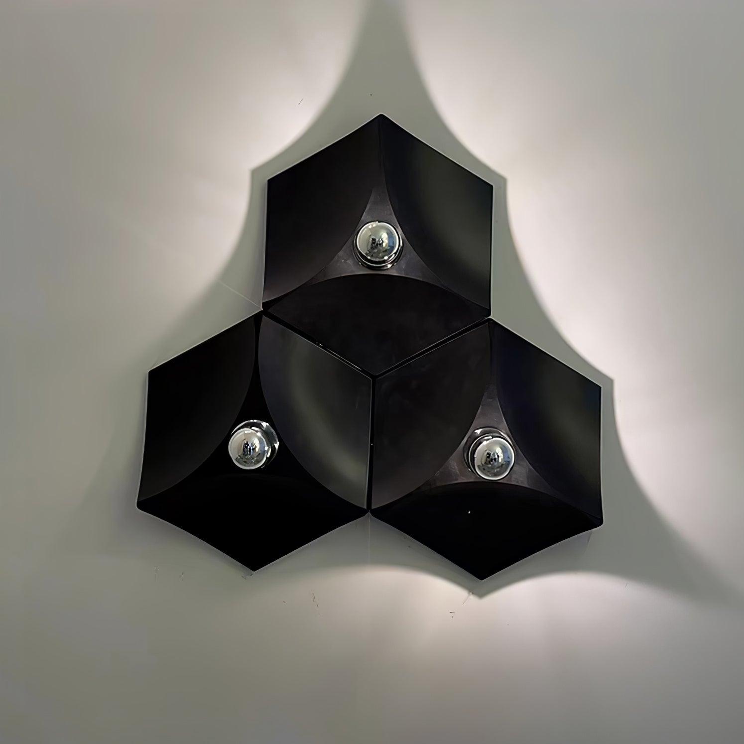 Pentagon Combination Wall Lamp - Lumpaz