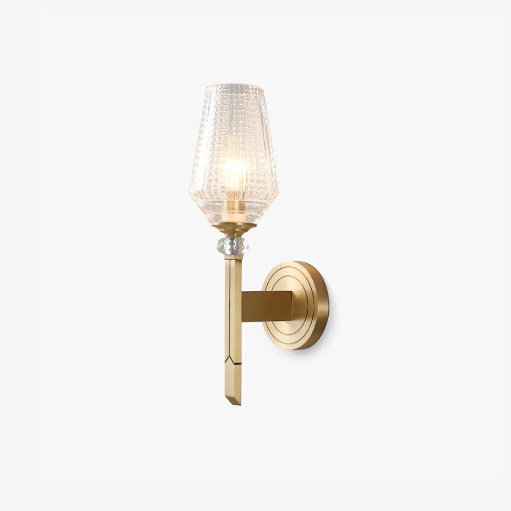Devora Brass Wall Lamp - Lumpaz