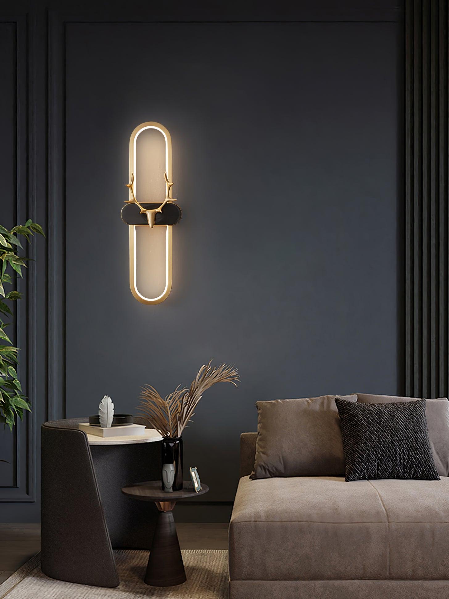 Antlers Halo Wall Lamp - Lumpaz