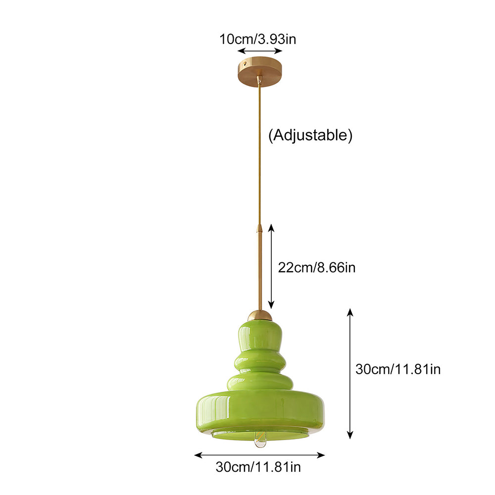Bauhaus Colorful Gourd Pendant Light - Lumpaz